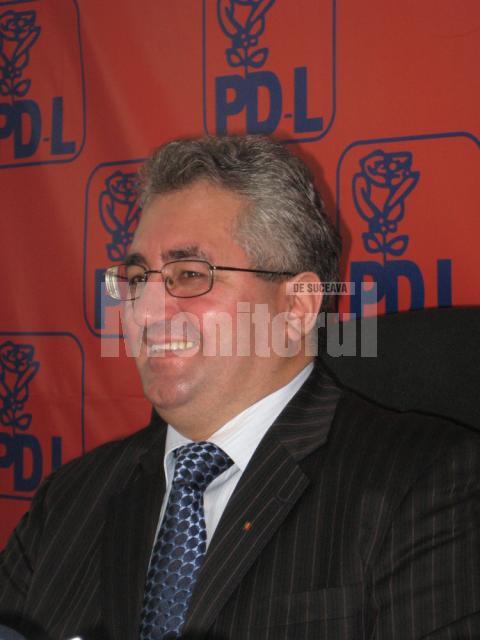 Ion Lungu va conduce campania electorală pentru alegerile europarlamentare din iunie a Organizaţiei Judeţene Suceava a PD-L