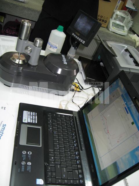 Spectrofotometrul de analiză moleculară în infraroşu