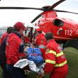 Intervenţie SMURD: Bărbat paralizat după o căzătură din nuc, dus cu elicopterul la Târgu Mureş