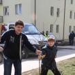 Acţiune: Membrii Clubului Rotary au plantat 80 de copăcei în cartierul ANL “Privighetorii”