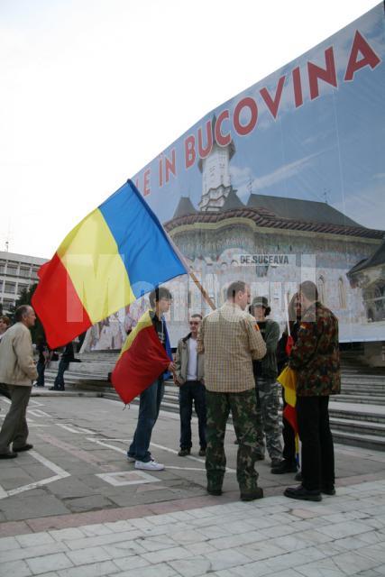 Solidaritate: Basarabenii din Suceava au protestat împotriva regimului comunist din Moldova