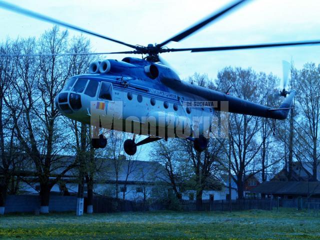 Poliţia de Frontieră: Graniţa de Nord-Est a ţării, supravegheată din elicopter