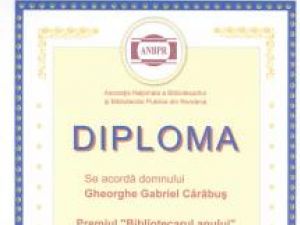 Diploma Bibliotecarul anului 2008
