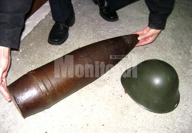 Elementul de muniţie provenea din Al Doilea Război Mondial