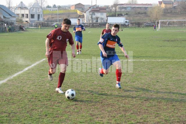 Burlacu, unul dintre cei mai periculoşi atacanţi ai Rapidului în meciul de ieri