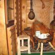 Interior din casa de lemn a familiei Benţa