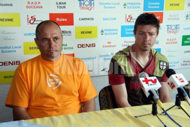 Ioan Radu şi Caludiu Sevaciuc speră să aducă trei puncte de la Chiajna
