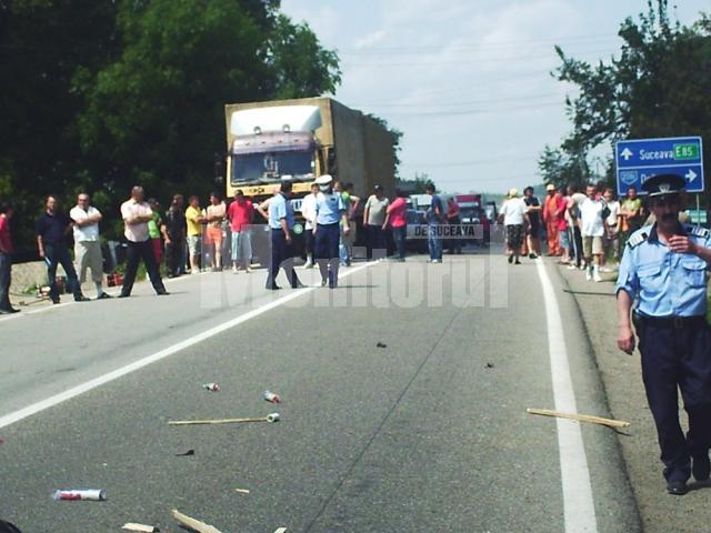 Accidentul s-a produs pe raza satului Oniceni