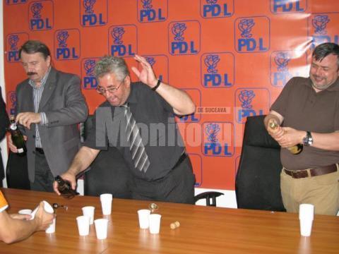 PD-L Suceava a sarbatorit victoria inca de aseara