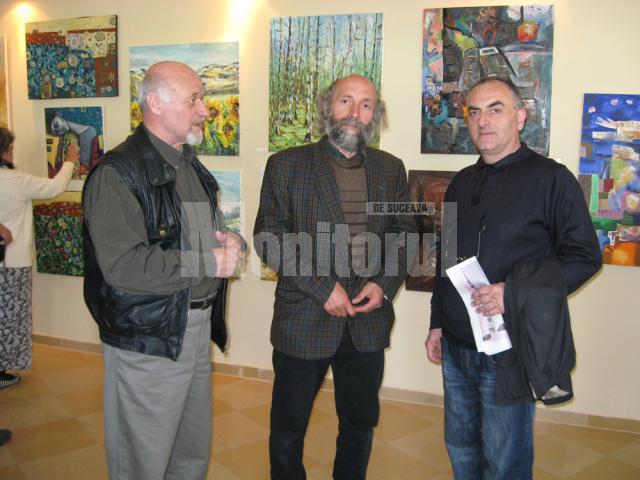 Ioan Bodnar, Mircea Dăneasă şi artistul plastic georgian Otar Chakvetadze