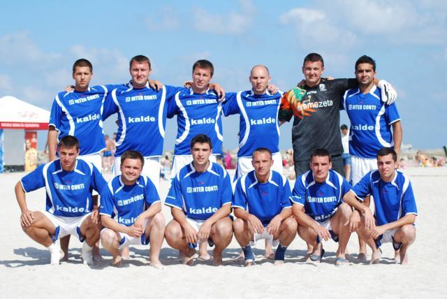 Echipa care a reuşit să ocupe locul doi la finala Cupei Seniorilor. Foto: Bogdan Gabriel RĂDĂŞANU