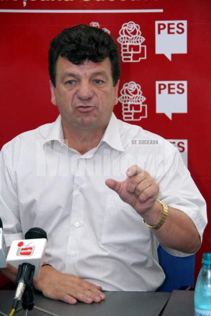 Preşedintele organizaţiei Municipale Suceava a PSD, Virginel Iordache