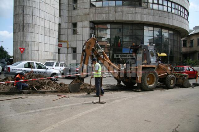 Strada Republicii, care trece prin faţa clădirii Finanţelor, va fi blocată circulaţiei rutiere pentru cel puţin două săptămâni