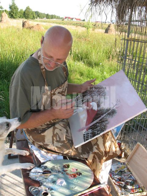 Pictorul Costică Onuţă