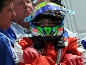 Pilotul brazilian Felipe Massa a suferit, sâmbătă, un accident la cap în calificările MP al Ungariei. Foto: MEDIAFAX