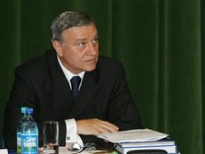 Preşedintele Federaţiei Române de Fotbal, Mircea Sandu. Foto: MEDIAFAX