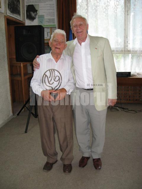 George Ungureanu împreună cu Radu Bercea