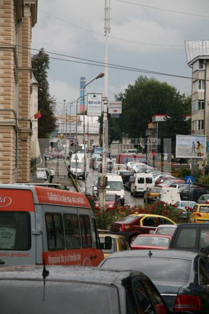 Ambuteiaje pe străzile Sucevei