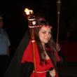Festivalul medieval: Parada nocturnă cu torţe