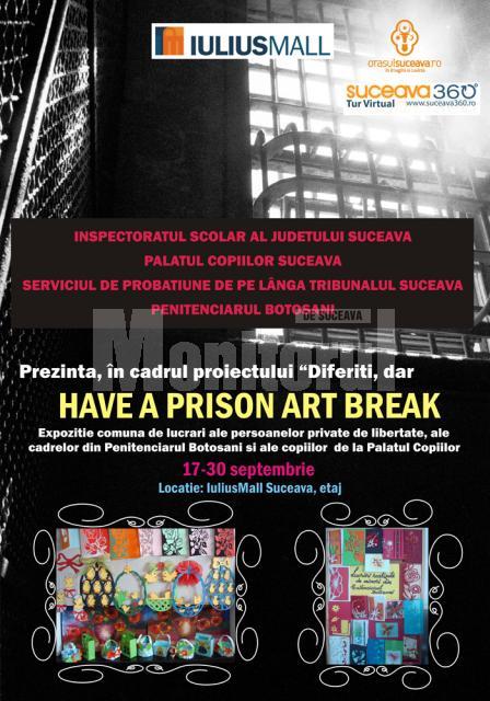 „Have a Prison Art Break” la Iulius Mall