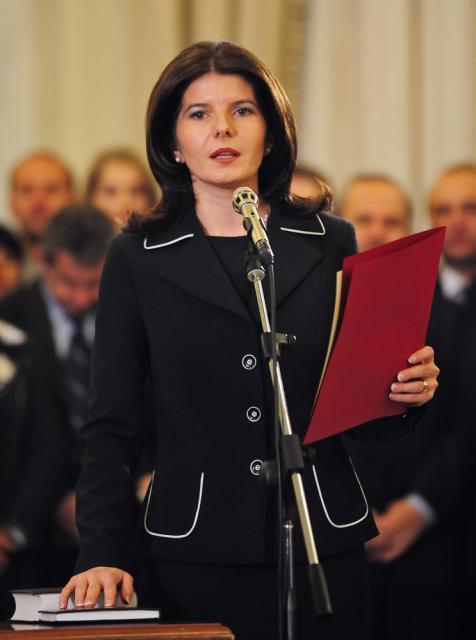 Fostul ministru Monica Iacob Ridzi. Foto: MEDIAFAX