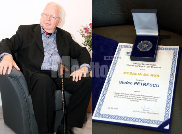 Ştefan Petrescu - Medalia de aur