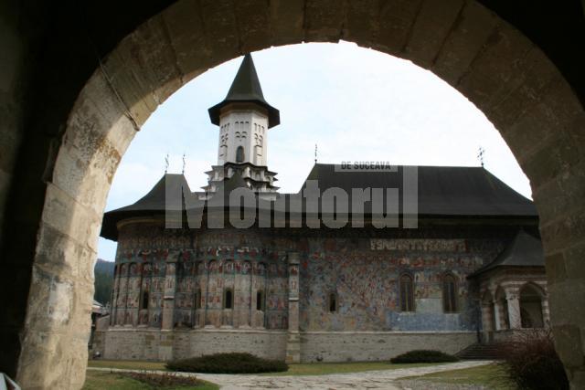 La mănăstirea Suceviţa, puteţi admira cele mai multe picturi