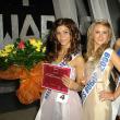 Miss Andrada Perhinschi si castigatoarele locului doi si trei in concurs, Mihalea Cojocariu si Alexandra tiganasu