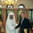 Patriarhul Daniel şi ambasadorul Andreas von Mettenheim. Foto: basilica.ro