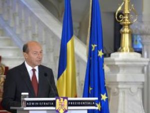 Preşedintele Traian Băsescu a semnat decretul pentru referendum. Foto: Sorin LUPŞA