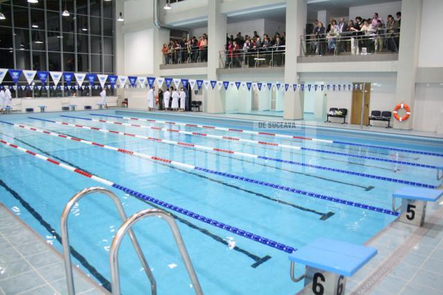 Complexul de nataţie şi kinetoterapie de la Universitatea „Ştefan cel Mare” a fost inaugurat ieri