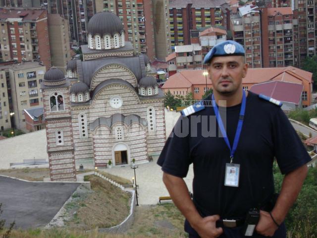 Vasile Doroftei are deja patru misiuni efectuate în Kosovo