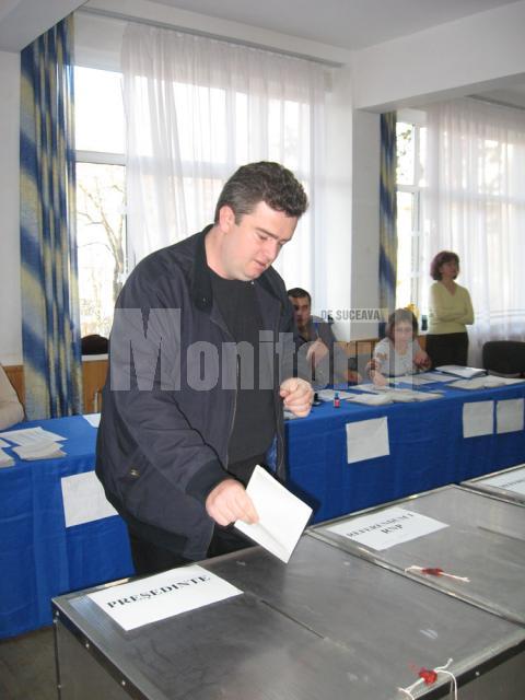 Cătălin Nechifor a votat „pentru un preşedinte care ştie să facă ce trebuie pentru România în situaţia”