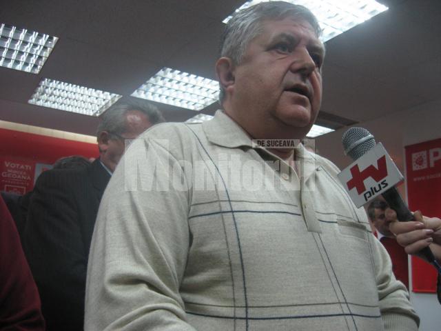 Gavril Mîrza: „Mulţumesc tuturor sucevenilor care şi-au dat votul pentru Mircea Geoană”