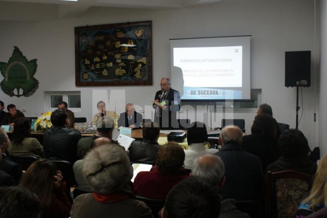 Prof. univ. dr. Gheorghe Jernovey la Simpozionul Internaţional „Prejudecăţi şi stereotipii în mentalul colectiv românesc”