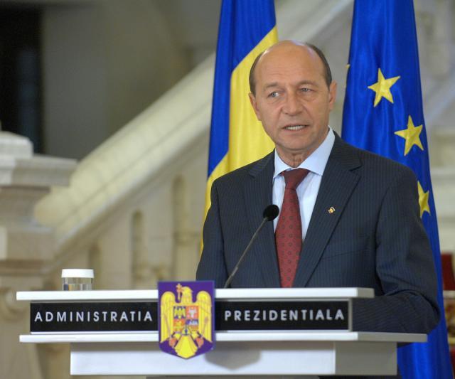 Traian Băsescu a solicitat Institutului Naţional de Expertize Criminalistice un aviz de specialitate pentru filmuleţ. Foto: Sorin LUPŞA