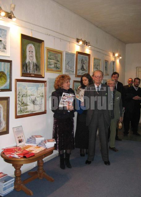 Expoziţie de pictură şi dublă lansare de carte sub egida Asociaţiei Compania Teatrală „Bucovina”