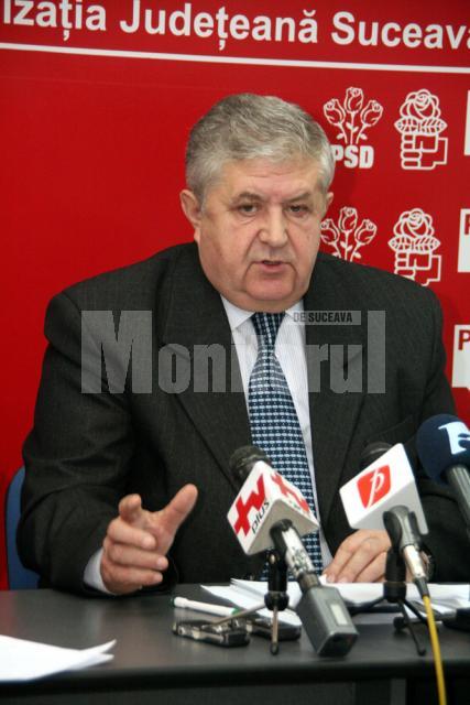 Acuză: Mîrza susţine că Băsescu a trimis la Suceava „40 de haidamaci” pentru a lansa diversiuni şi a dezbina oamenii