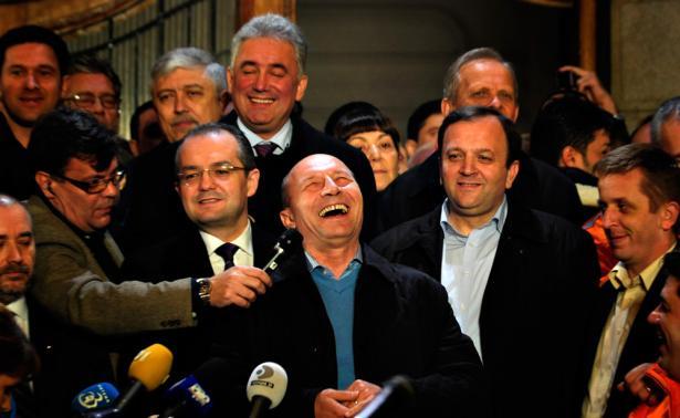 Traian Băsescu: Trebuie să mai muncesc cinci ani. Foto: MEDIAFAX
