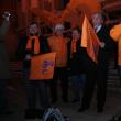 În centrul Sucevei, PD-L-iştii au sărbătorit victoria lui Traian Băsescu