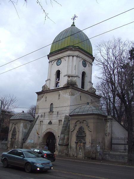 Turnul şi clopotniţa Bisericii Sf. Spiridon