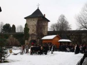 Uratori la Manastirea Moldovita