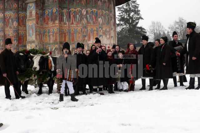 Uratori la Manastirea Moldovita