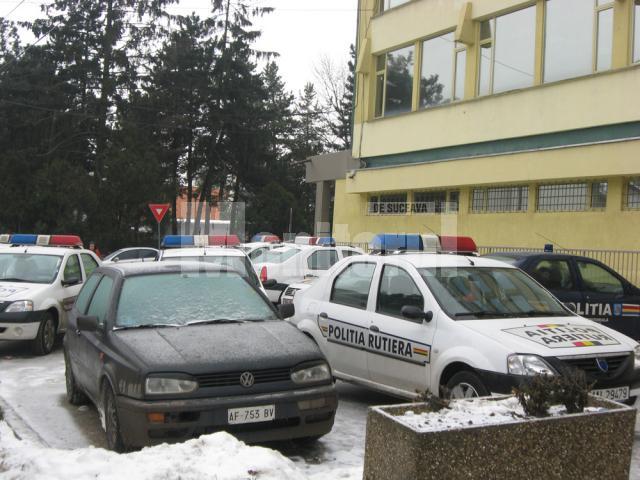 VW-ul, indisponibilizat în curtea Poliţiei