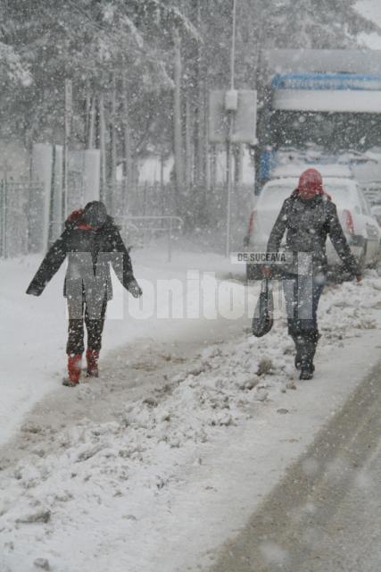 Meteorologii anunţă pentru zilele următoare, în Suceava, temperaturi extrem de scăzute, de până la -25 de grade Celsius