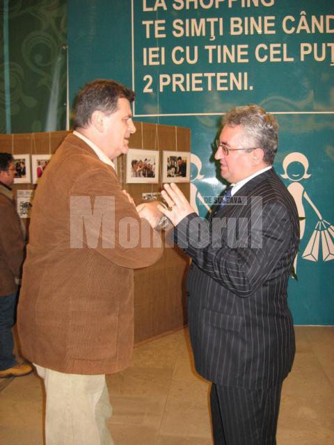 Graficianul Mihai Pînzaru - PIM şi primarul Ion Lungu