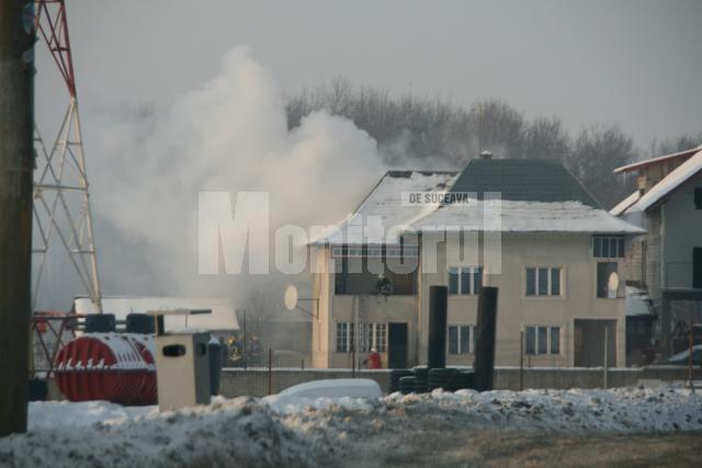 Ceasul rău: Foc lângă râul Suceava