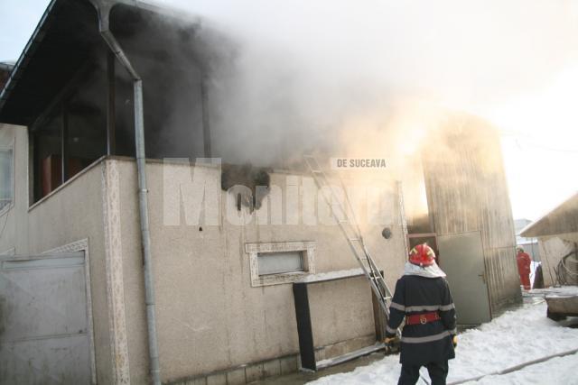 Ceasul rău: Foc lângă râul Suceava