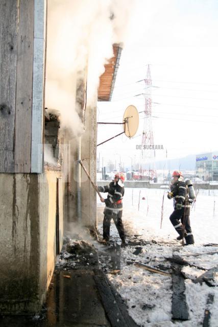 Ceasul rău: Foc lângă râul Suceava