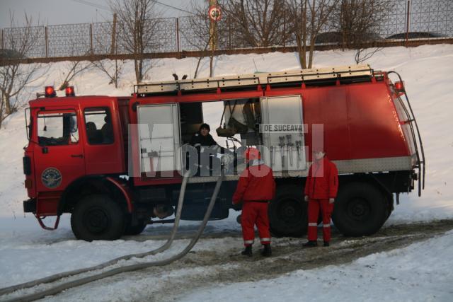 Ceasul rău: Foc lângă râul Suceava